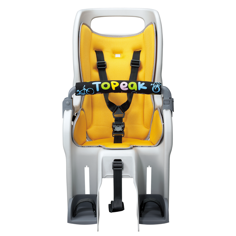 Topeak Babyseat II And Racks For Disc Brakes MTX 2.0 - Grey/ Yellow-1